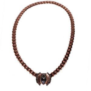 CA & LOU GOLD & GRAY EVENING NECKLACE | WOMENS